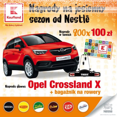 Loteria "Nagrody na jesienny sezon od Nestle" Kaufland