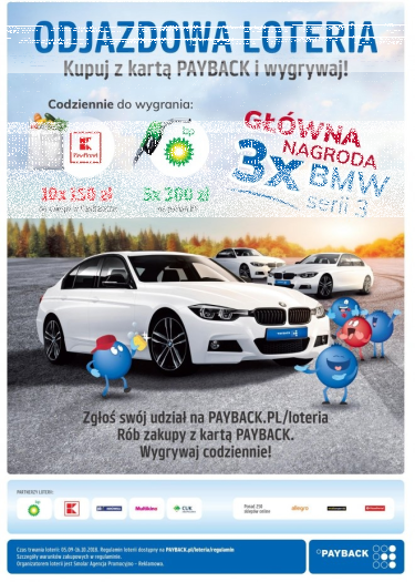 Loteria "Payback 2018" Kaufland / BP