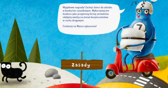 Konkurs "Przedstaw bezpieczny powrót z domu do szkoły"