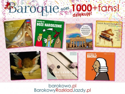 Konkurs "Barokowe Rozdanie Płytowe"