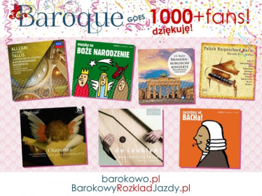 Konkurs "Barokowe Rozdanie Płytowe"