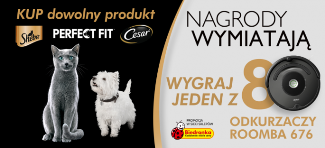 Konkurs fotograficzny "Nagrody wymiatają" Biedronka