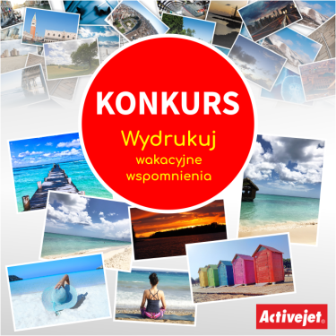 Konkurs fotograficzny "Wydrukuj wakacyjne wspomnienia" do godz. 14:00