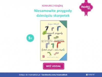 Konkurs z książką "Niesamowite przygody dziesięciu skarpetek"