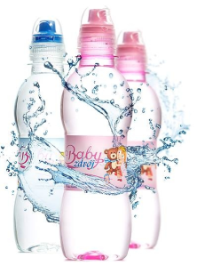 Wygraj miesięczny zapas wody mineralnej Baby Zdrój o pojemności 250ml