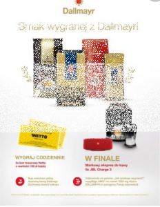 Konkurs "Smak wygranej z Dallmayr"