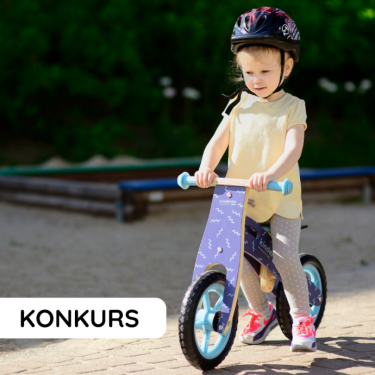 Wygraj rowerek biegowy