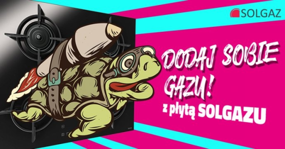 Konkurs "Dodaj sobie gazu z płytą Solgazu"