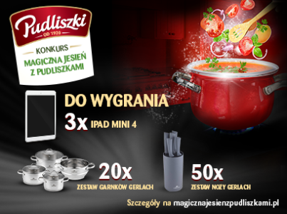 Konkurs "Magiczna jesień z Pudliszkami" Auchan