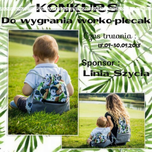 Wygraj mini worko-plecak dla dziecka