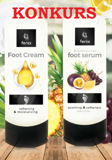 Wygraj zestaw NOWYCH profesjonalnych produktów do pielęgnacji stóp