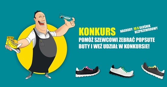 Konkurs "TADAM  – złap wszystkie buty"