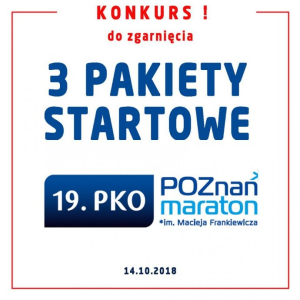 Wygraj pakiet na Poznań Maraton