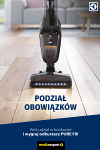 Konkurs "Odkurzacz PureF9 i obowiązki"