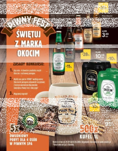 Konkurs "Świętuj PiwnyFest z marką Okocim" Tesco, 18+
