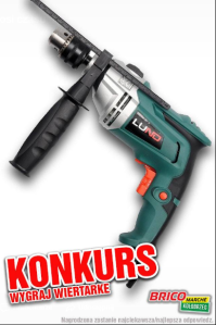 Kołobrzeg: Konkurs "Zrób zakupy i wygraj wiertarkę" Bricomarche