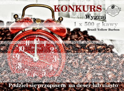 Konkurs z CoffeeForYou - wygraj 500 g kawy Brazil Yellow Burbon.