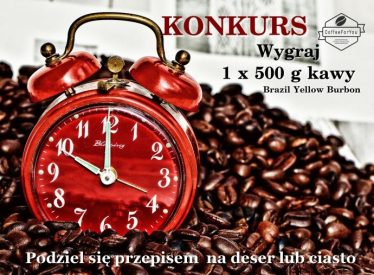 Konkurs z CoffeeForYou - wygraj 500 g kawy Brazil Yellow Burbon.