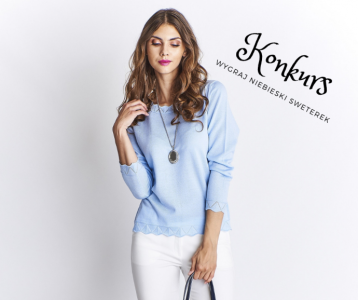 Wygraj błękitny sweterek!