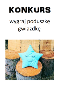 Wygraj poduszkę gwiazdkę