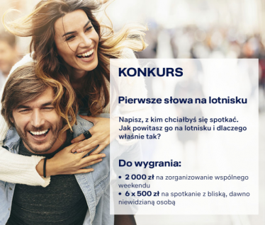 Konkurs "Pierwsze słowa na lotnisku"