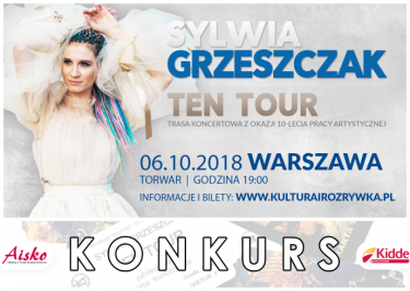 Warszawa: Wygraj wejściówki na koncert Sylwii Grzeszczak!