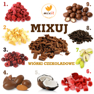 Konkurs "Mixuj wiórki czekoladowe"