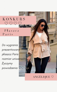 Wygraj zjawiskowy płaszcz Paris