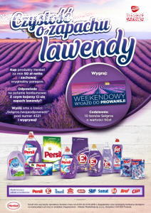 Konkurs "Czystość o zapachu lawendy" Selgros