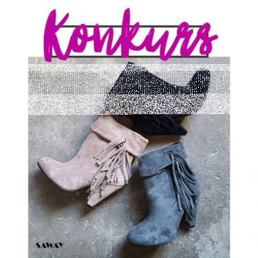 Wygraj są botki z frędzlami od SAWAY