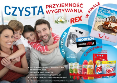 Loteria "Czysta przyjemność wygrywania z Rex i Kamill"