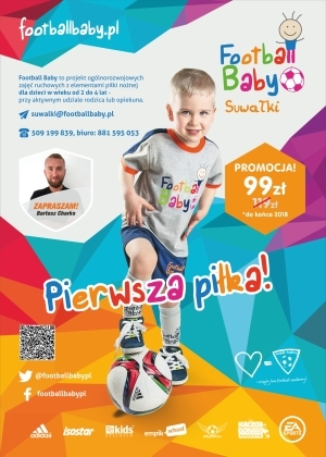 Suwałki: Wygraj karnet na zajęcia sportowe od Football Baby
