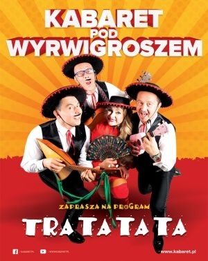 Suwałki: Wygraj wejściówki na spektakl Kabaretu pod Wyrwigroszem