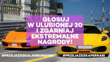 Konkurs "Głosuj i zgarniaj ekstremalne nagrody!"