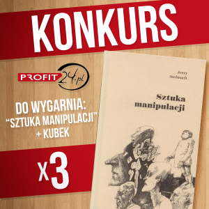 Wygraj książkę "Sztuka manipulacji" Jerzego Stelmacha i kubek