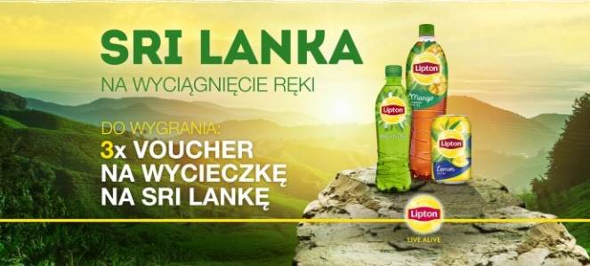 Konkurs "Sri Lanka na wyciągnięcie ręki" Lidl
