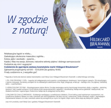 Konkurs "Naturalne piękno!, I wszystko gra" do godz. 19:00