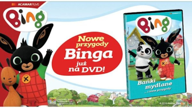 Wygraj bańkowe przygody BINGa na DVD! do godz. 20:00