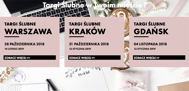 Gdańsk, Kraków, Warszawa: Wygraj bilety na "Targi Młodej Pary"