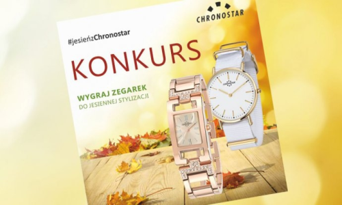 Konkurs fotograficzny "Jesień z Chronostar - wygraj zegarek"