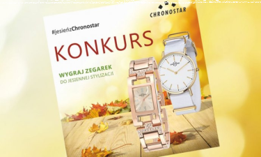 Konkurs fotograficzny "Jesień z Chronostar - wygraj zegarek"