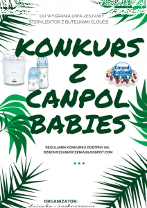 Konkurs z Canpol Babies: wygraj zestaw ze stylizatorem i butelkami clouds