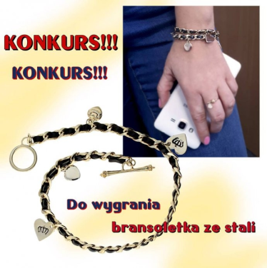 Wygraj bransoletkę, do 20.00