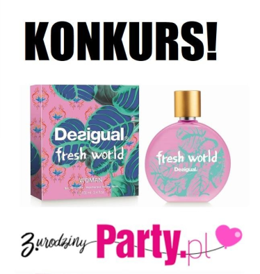 Wygraj perfumy Desigual Fresh World