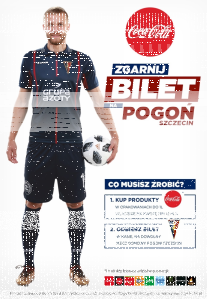 Szczecin: Konkurs "Idź na mecz z Coca-Cola"