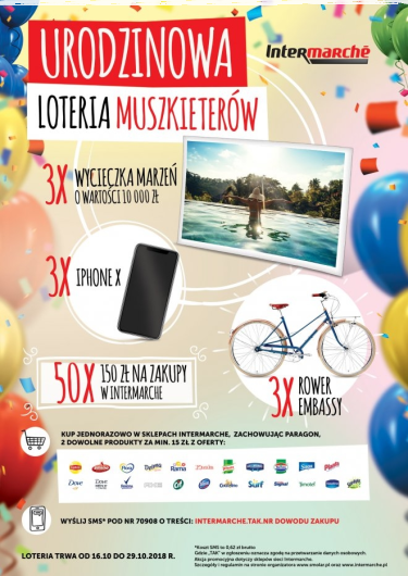 Urodzinowa Loteria Muszkieterów