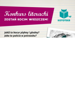 Konkurs literacki "Zostań kocim wieszczem"