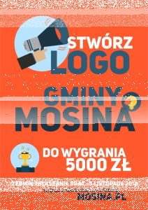 Konkurs "Stwórz logo Gminy Mosina i wygraj 5000 zł" do godz. 17:00
