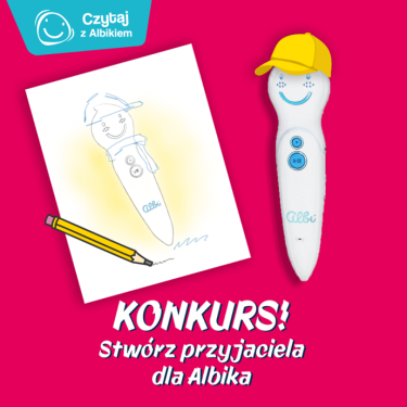 Konkurs plastyczny "Stwórz przyjaciela dla Albika"