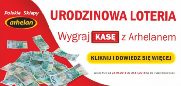 Urodzinowa loteria Arhelanu 2018